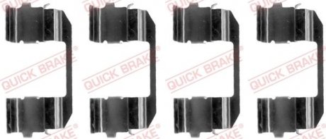 Монтажный комплект дисковых колодок QUICK BRAKE 1091135 (фото 1)