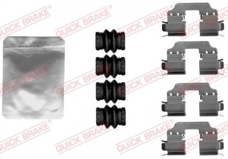 Монтажный комплект дисковых колодок QUICK BRAKE 1091881 (фото 1)