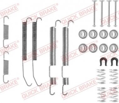 Комплект пружинок колодок стояночного гальма 105-0759 QUICK BRAKE 1050759 (фото 1)