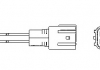 SONDA LAMBDA TOYOTA OZA660-EE57 NGK OZA660EE57 (фото 2)