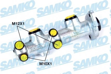 Головний гальмівний циліндр SAMKO P12119 (фото 1)