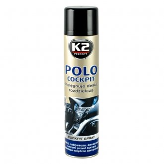 Поліроль для торпедо "нове авто" / PERFECT POLO COCKPIT SPRAY 600ML FAHREN K2 K406FA (фото 1)