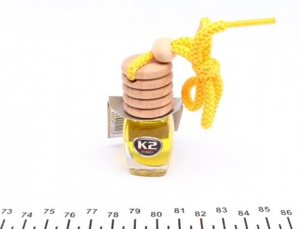 Автомобільний ароматизатор (освіжувач) повітря "лимон" / VINCI VENTO SOLO REFILL LEMON 8ML K2 V408 (фото 1)