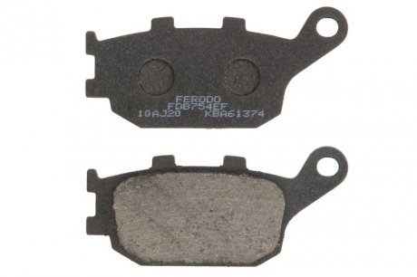 Гальмівна колодка (диск) FERODO FDB754EF (фото 1)