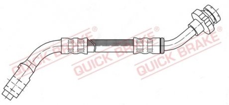 Тормозной шланг QUICK BRAKE 50023 (фото 1)