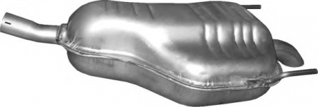 Глушитель алюм. сталь, задн. часть Opel Astra H 1.8i 16V 03/04- (17.307) POLMOSTROW 17307 (фото 1)