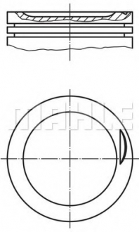 Поршень MAHLE / KNECHT 0308302 (фото 1)