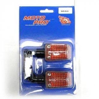 Миниповоротники (пара),короткие,черные,серые - 2шт. EMGO 245-513 (фото 1)