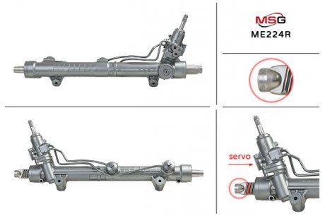 Рульова рейка з ГУР відновлена Mercedes-Benz GL X164 06-12, Mercedes-Benz ML W164 05-11 MSG ME 224R (фото 1)