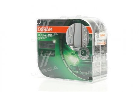 Лампа ксеноновая D1S XENARC ULTRALIFE 85В, 35Вт, PK32d-2 (компл) OSRAM 66140ULT DUO (фото 1)