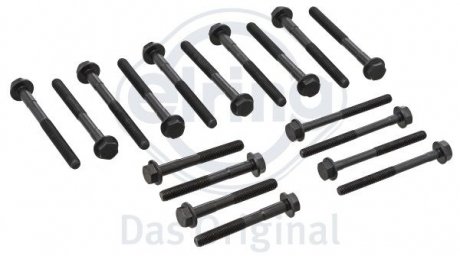 Болт ГБЦ LANDROVER TDI 90- (M10x1.5/M12x1.5)(18шт.комп.) ELRING 114270 (фото 1)
