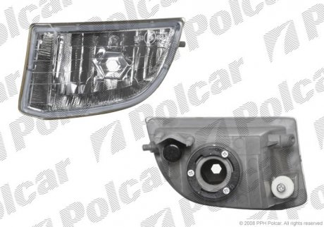 Фара противотуманная передняя левая DEPO Polcar 814629-E (фото 1)
