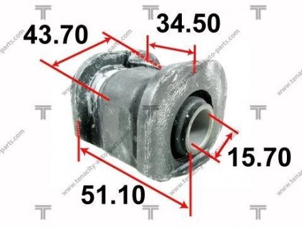 Сайлентблок важеля TENACITY AAMTO1034 (фото 1)