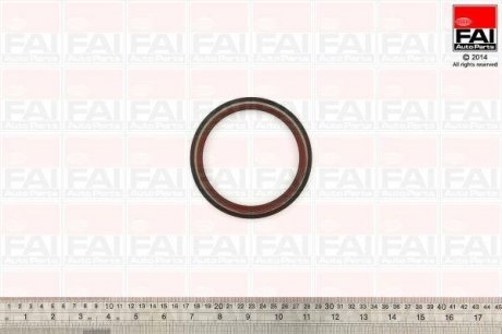 Уплотняющее кольцо, коленчатый вал Fischer Automotive One (FA1) OS881B (фото 1)