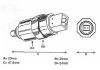 Клапан відключення паливного насоса DPA DPS DP200 DP210 / DP310 7185-900G Delphi 7185900G (фото 1)