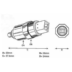 Клапан відключення паливного насоса DPA DPS DP200 DP210 / DP310 7185-900G Delphi 7185900G (фото 1)