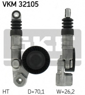Роликовий модуль натягувача ременя SKF VKM32105 (фото 1)