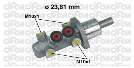 Головний гальмівний циліндр 80 B4/100 C4/A6 C4(D1=23,81mm, -ABS)(Lucas) 202-247 CIFAM 202247 (фото 1)