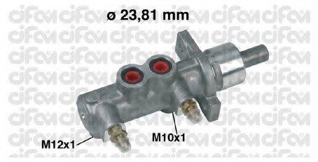 Головний гальмівний циліндр Escort/Orion/Fiesta 90-(D1=23,81mm)(Bendix) 202-165 CIFAM 202165 (фото 1)