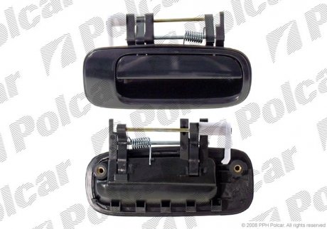 РУЧКА ДВЕРНАЯ ЗАД R Polcar 8134Z-44 (фото 1)
