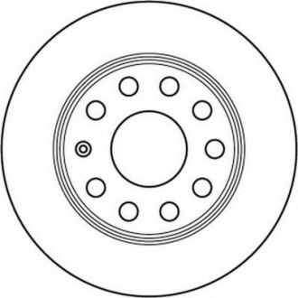 Гальмівний диск Jurid 562236JC (фото 1)