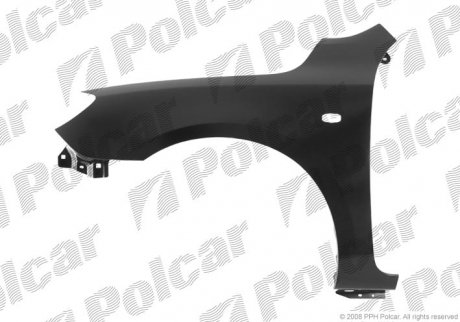 Крило переднє ліве Mazda 3, 2004- Polcar 454101-1 (фото 1)