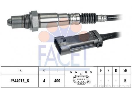 Лямбда-зонд 10.8283 FACET 108283 (фото 1)