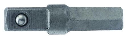 Адаптер 1/4" L=25мм (для головки 1/4") на шуруповерт, 1шт FORCE 8092225 (фото 1)