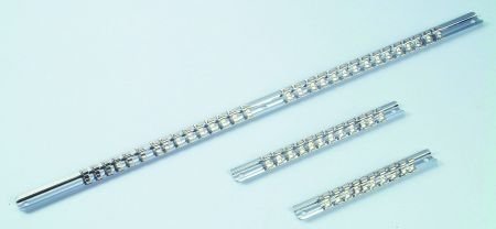 Планка для головок 1/4" 12 зажимов (металл) FORCE 819 212 (фото 1)