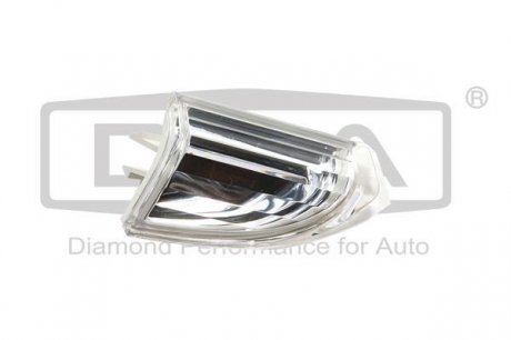 Молдинг защитный переднего бампера левый белый VW Passat CC (08-12) DPA 88071788402 (фото 1)