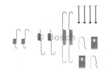 Гальмівні аксесуари (Монтажний комп-кт колодки) BOSCH 1 987 475 267 (фото 1)