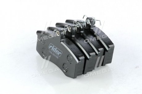 Колодка гальмівна ВАЗ 2108-099,2110,2113-15 передня STANDARD RIDER 2108-3501090 (фото 1)
