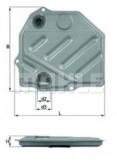 Фільтр гідросистеми Daimler MAHLE HX 46 (фото 1)