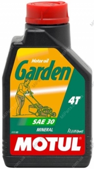Олива для 4-тактних двигунів GARDEN 4T SAE 30 1L MOTUL 102787 (фото 1)