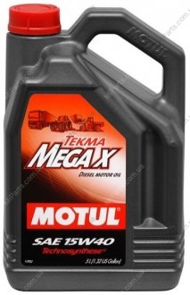 Масло моторное Technosynthese д/грузовых авто 323806/TEKMA MEGA X SAE 15W40 (5L)/ MOTUL 106378 (фото 1)