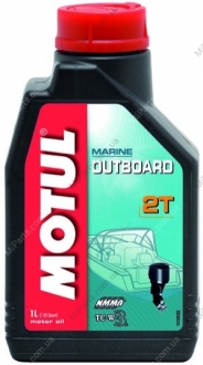 Олива для 2-тактних двигунів OUTBOARD 2T 1L MOTUL 102788 (фото 1)