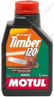 Масло для цепных пил минеральное 785001/TIMBER SAE 120 (1L)/ MOTUL 102792 (фото 1)