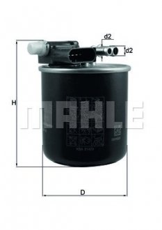 Топливный фильтр KL 911 MAHLE KL911 (фото 1)
