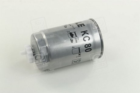 Фильтр топливный ORIGINAL MAHLE KC80 (фото 1)