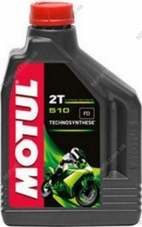 Масло для 2-х тактных двигателей Technosynthese 837421/510 2T (2L)/ MOTUL 104029 (фото 1)