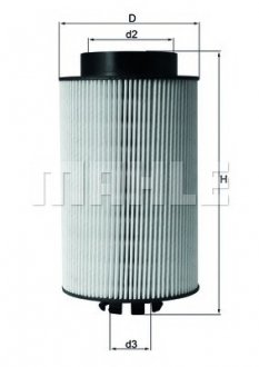 Фильтр топливный KX 191/1D ORIGINAL MAHLE KX 1911D (фото 1)