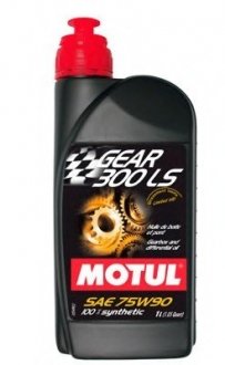 Олива трансмісійна мінеральна GEAR 300 LS 75W90 20L MOTUL 103716 (фото 1)