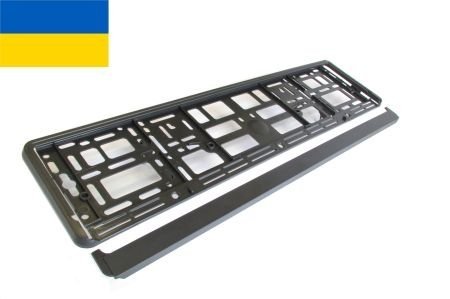 Рамка автомобільна - СРІБНА СТРІЧКА, ELIT UT-01-P (фото 1)