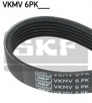 Поликлиновой ремінь SKF VKMV6PK1356 (фото 1)