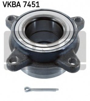 Підшипник колеса,комплект VKBA 7451 SKF VKBA7451 (фото 1)