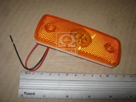 Ліхтар габаритний 24V LED жовтий TEMPEST TP02-57-062 (фото 1)