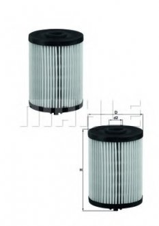 Фильтр топливный ORIGINAL MAHLE KX 200D/S (фото 1)