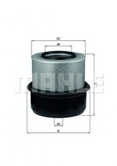 Фильтр воздушный ORIGINAL MAHLE LX 80 (фото 1)