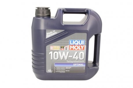 Олива для двигуна LIQUI MOLY 3930 10W40 4L (фото 1)