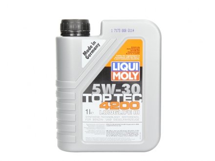 Олива для двигуна LIM8972 5W30 1L LIQUI MOLY 8972 5W30 1L (фото 1)